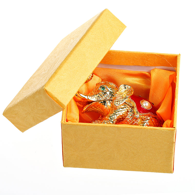 Gold Elephant Figurine