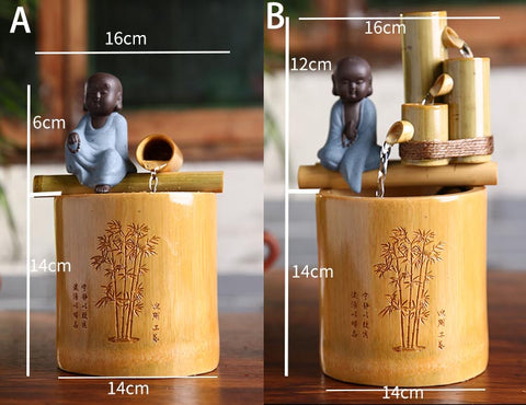 Little Monk Bamboo Fountain