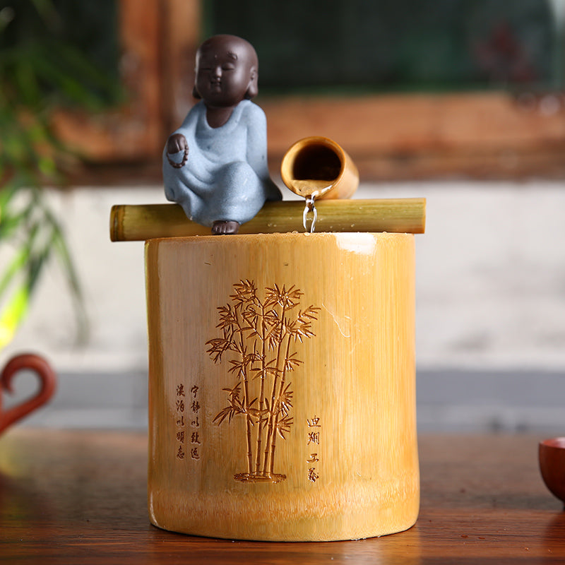 Little Monk Bamboo Fountain