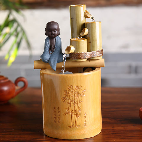 Little Monk Bamboo Fountain