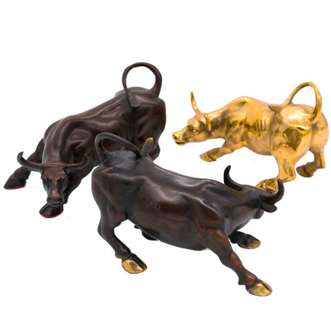 Market Bull Figurine