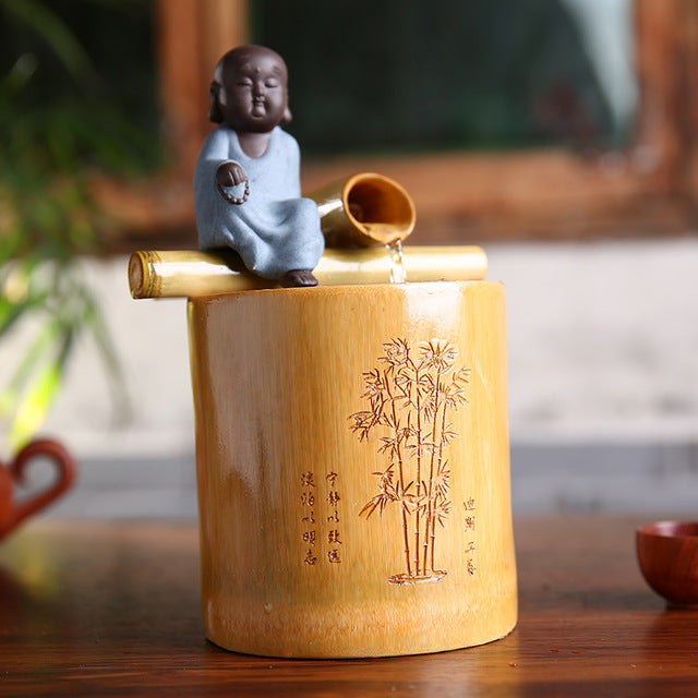 Little Monk Bamboo Fountain
